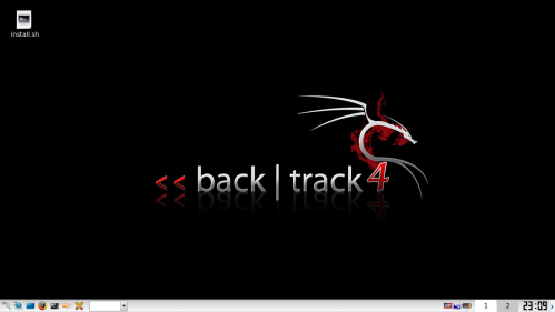 Screen Shoot Desktop Backtrack